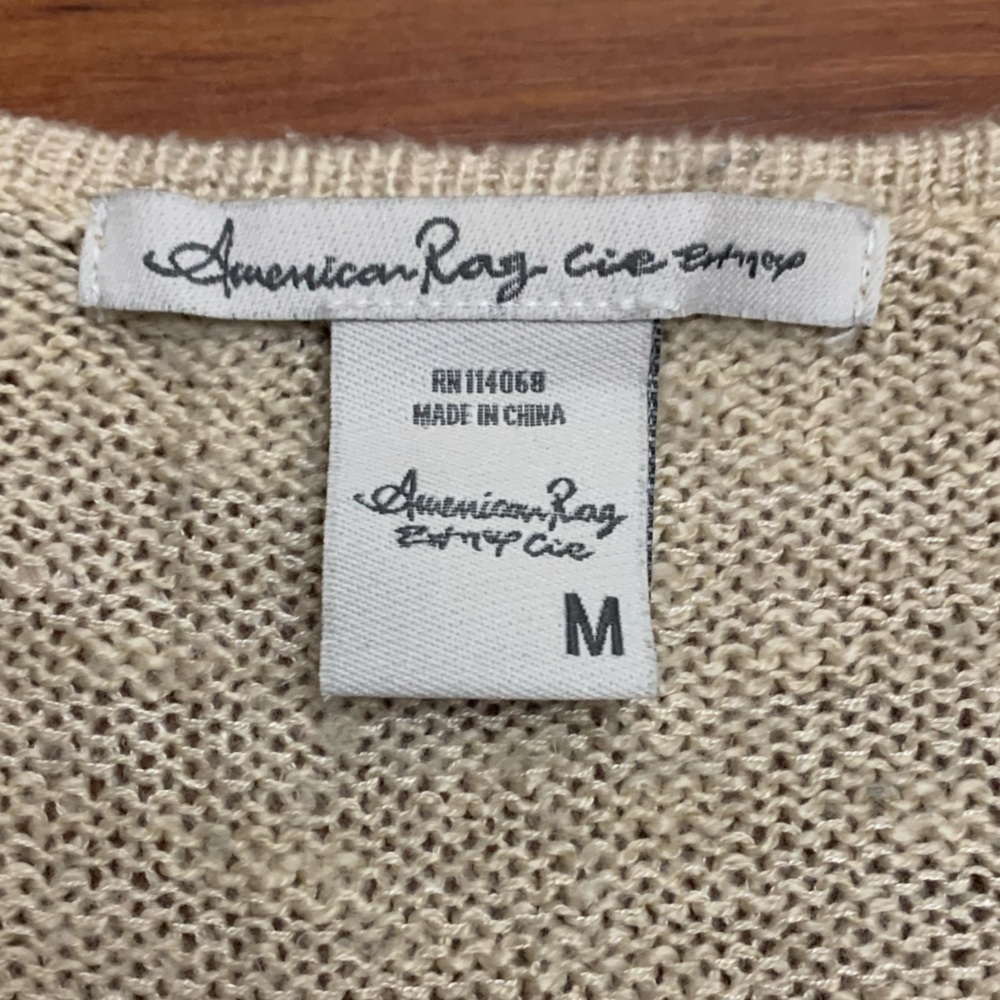 American Rag Y2K Chevron Striped Sweater - Picture 4 of 13